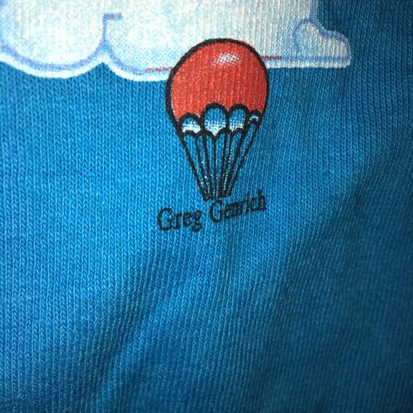 New Dead Songs Filled the Air Parachuting Bears T Shirt XL  Box Lb1 - Picture 8 of 10